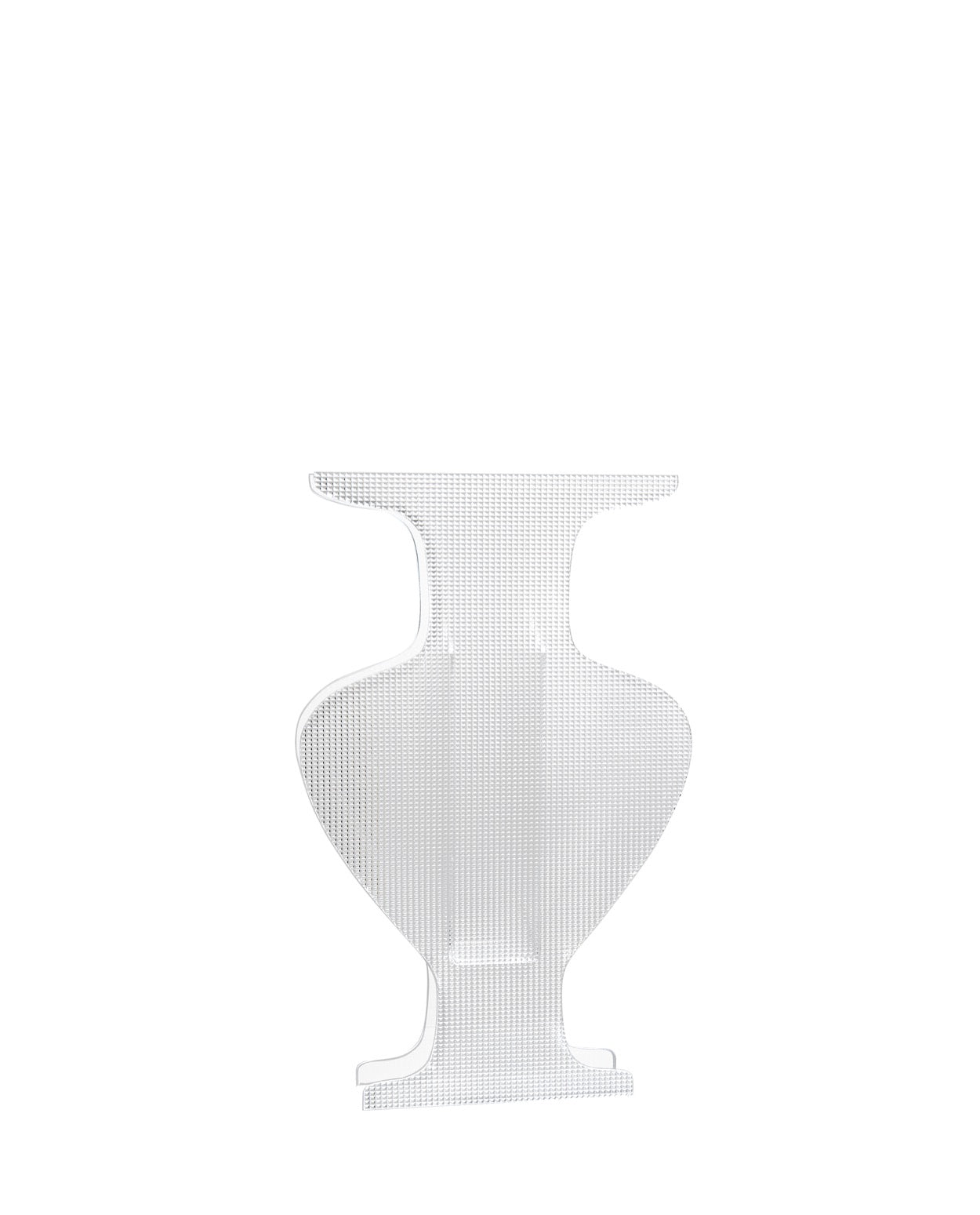 ETRUSCO VASO SMALL TRASPARENTE /DIAMANTATO