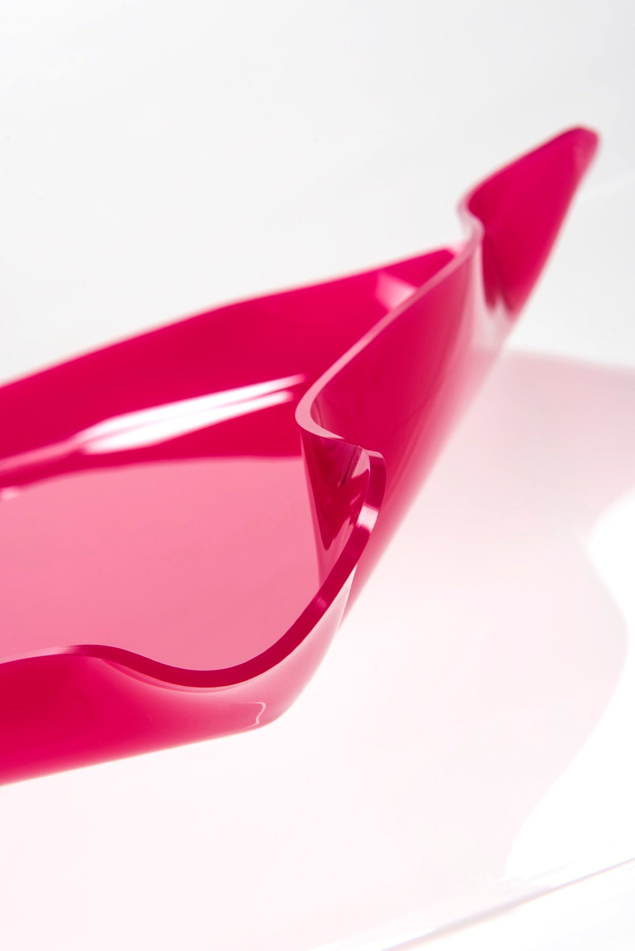 DRAPPEGGI VASSOIO RETTANG.GRANDE FUXIA