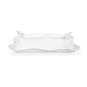 DRAPPEGGI VASSOIO RETTANG.PICCOLO BIANCO