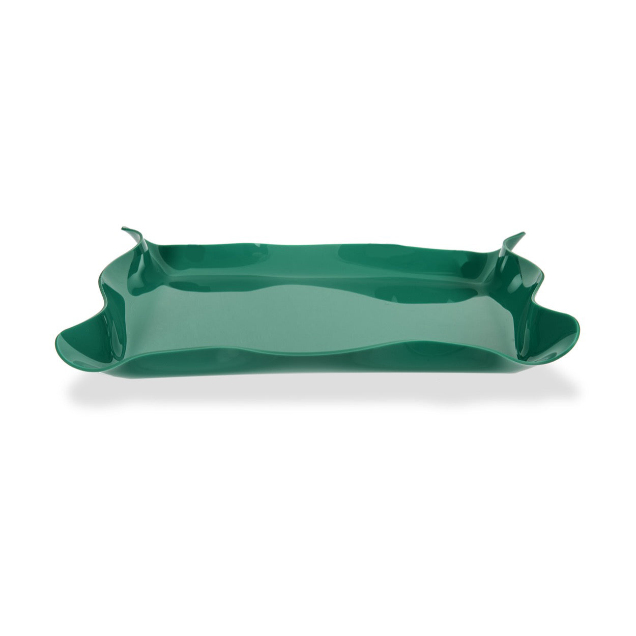 DRAPP.VASSOIO RETTAN.PICCOLO VERDE SCURO