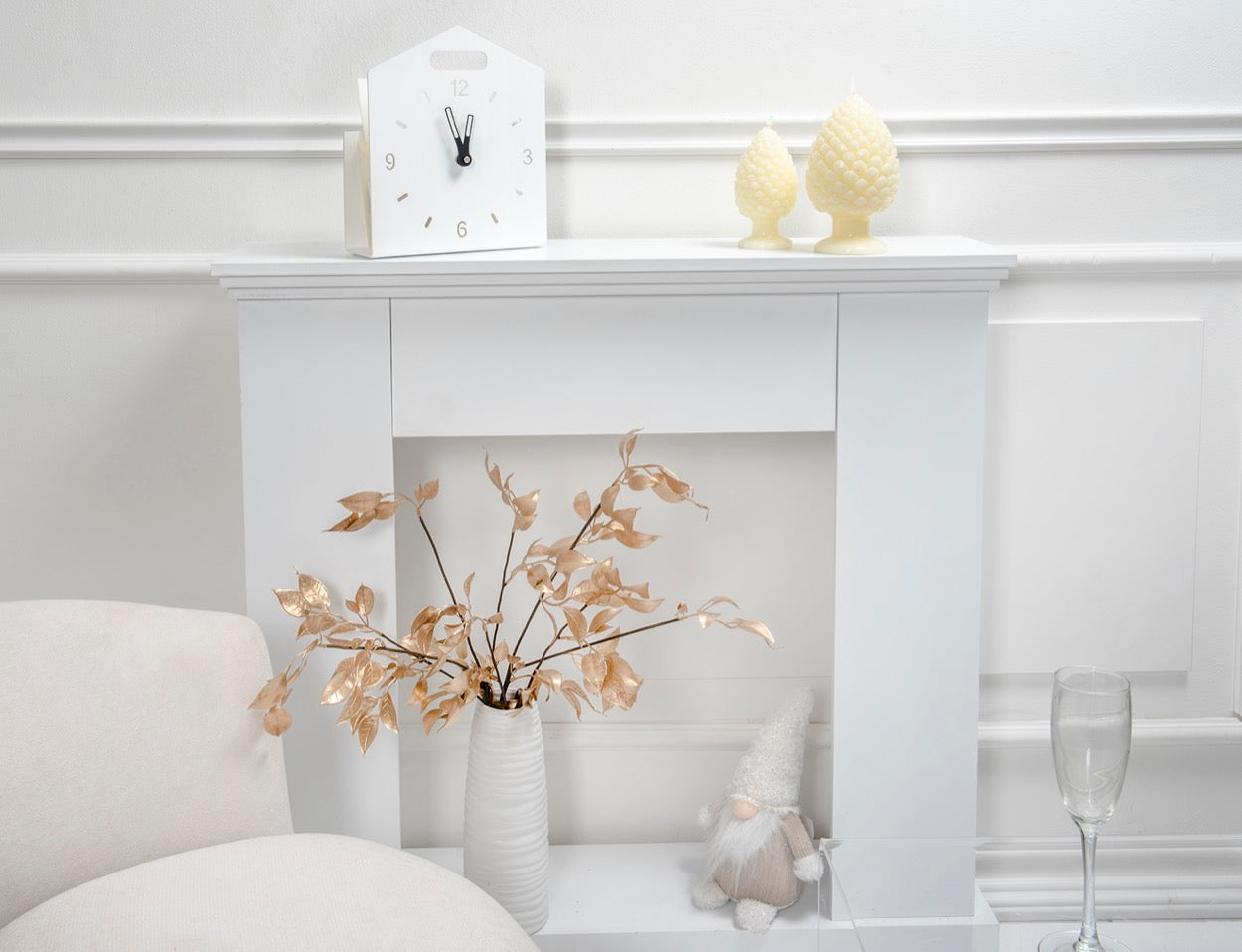 HOME TIME OROLOGIO WHITE