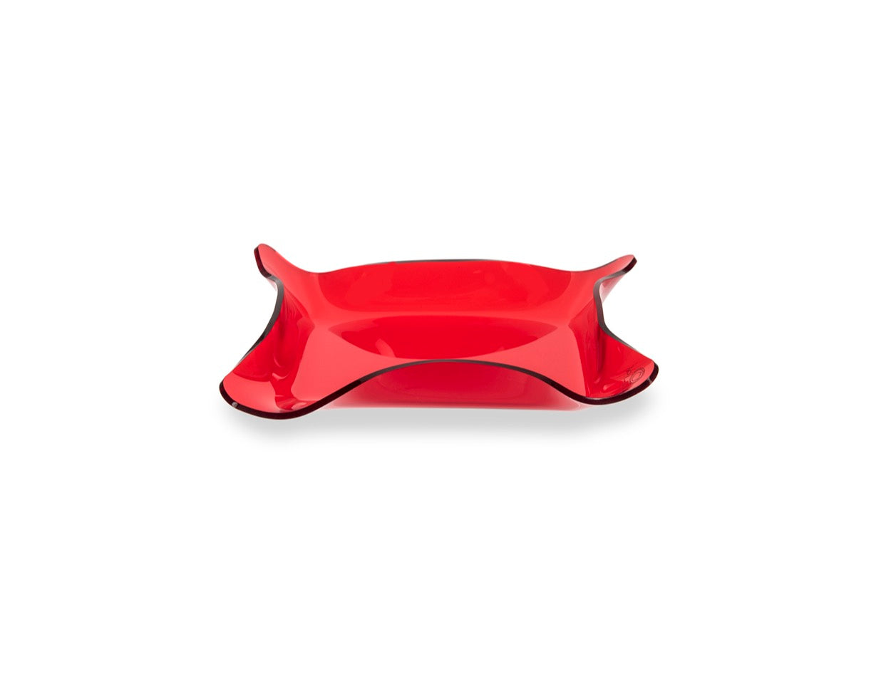 DRAPPEGGI VUOTATASCHE RETT.ROSSO TRASP