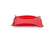 DRAPPEGGI VUOTATASCHE QUADR.ROSSO TRASP