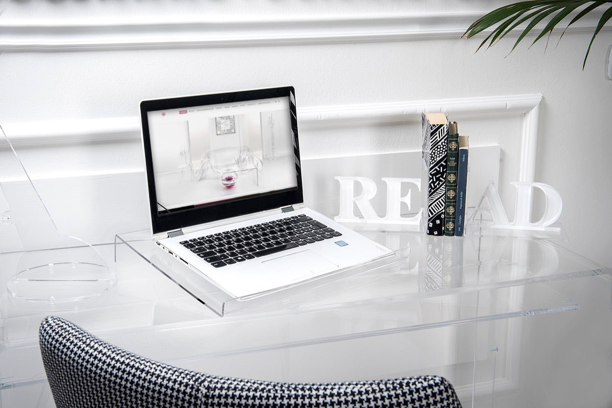 SUPPORTO LAPTOP HOLY TRASPARENTE