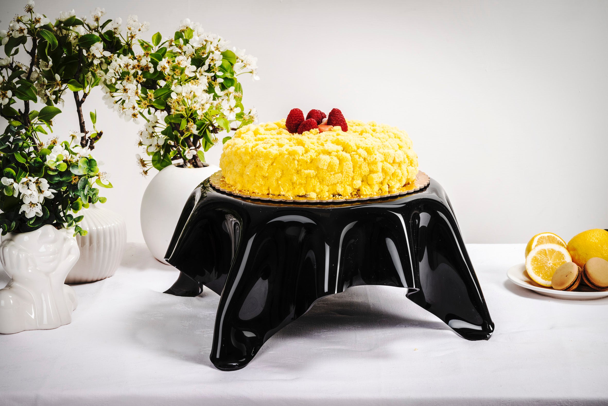 DRAPPEGGI CENTROTAVOLA GRANDE NERO
