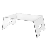 SERVING  VASSOIO  LETTO  TRASPARENTE