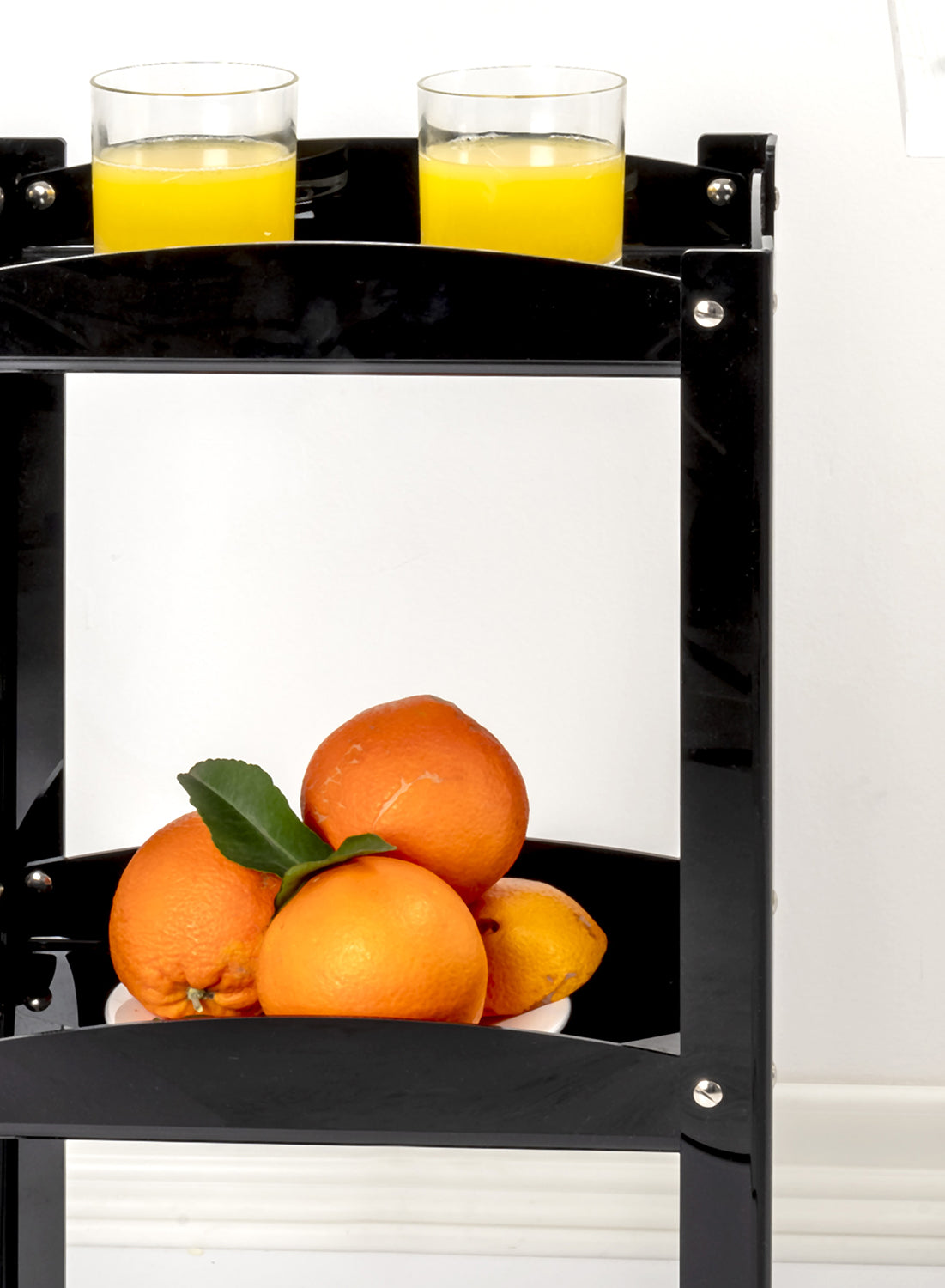 SERVING  CARRELLO  NERO