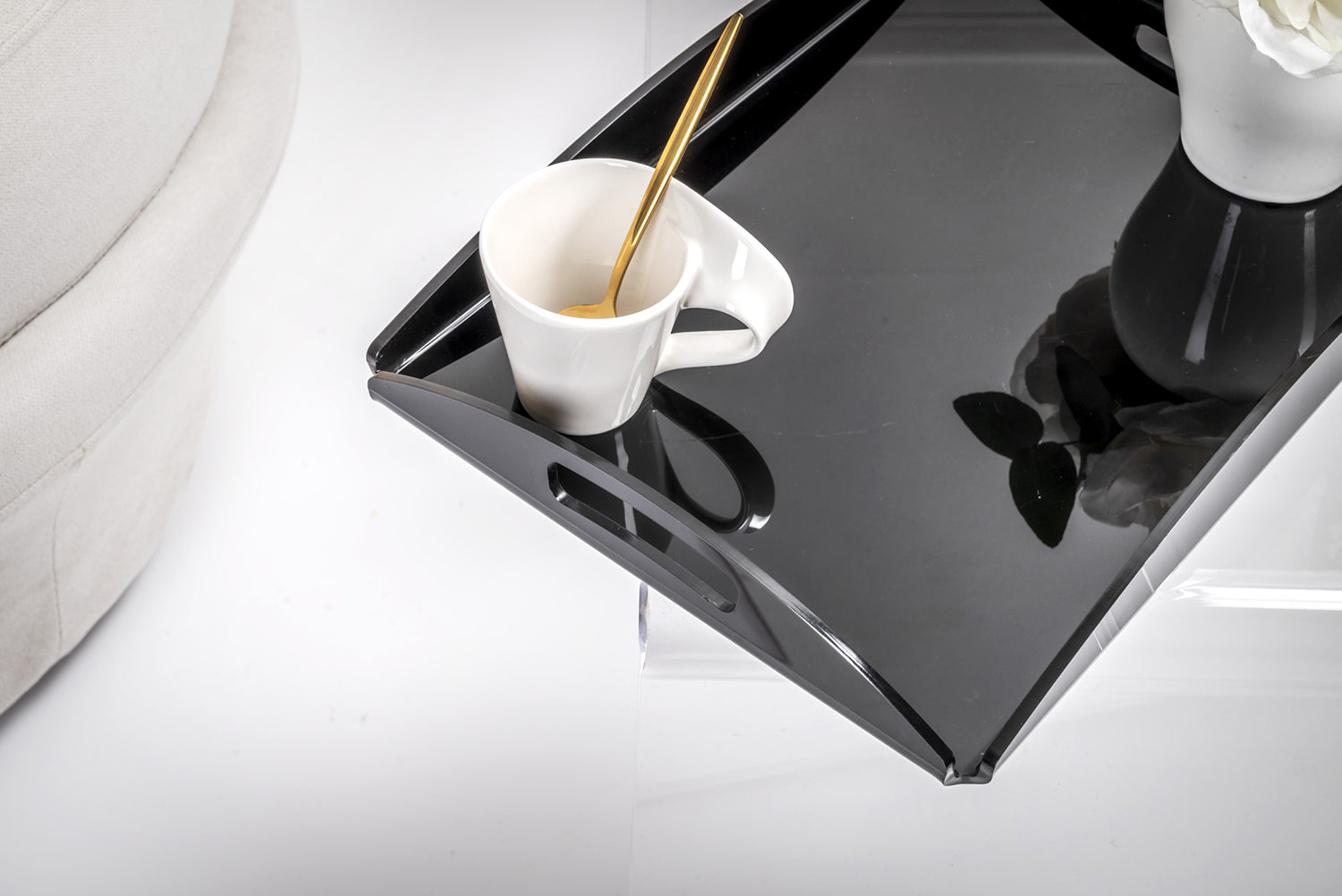 SERVING  VASSOIO  PICCOLO  NERO