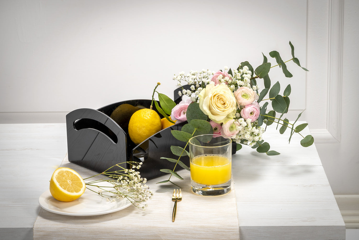 SERVING  PORTAFRUTTA  NERO