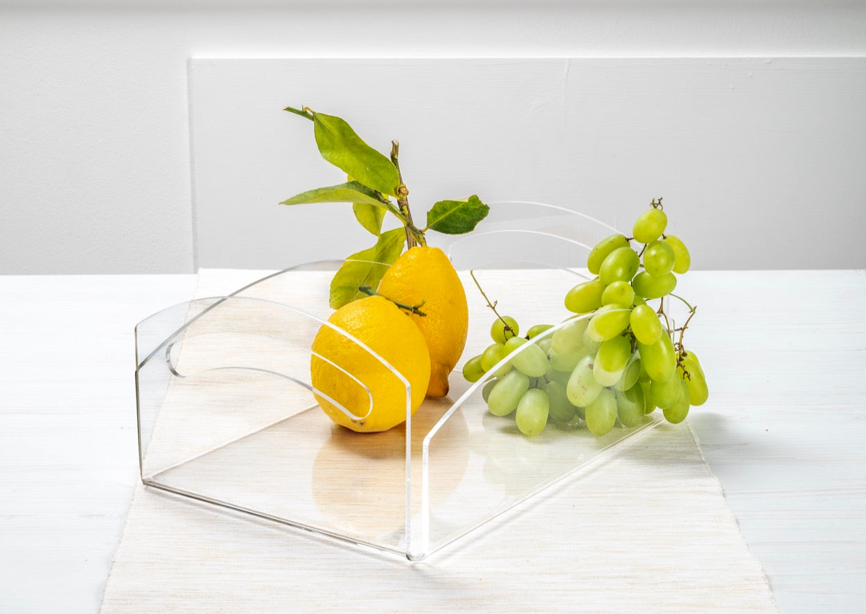 SERVING  PORTAFRUTTA  TRASPARENTE