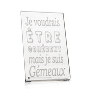 ZODIAC  "GèMEAUX"