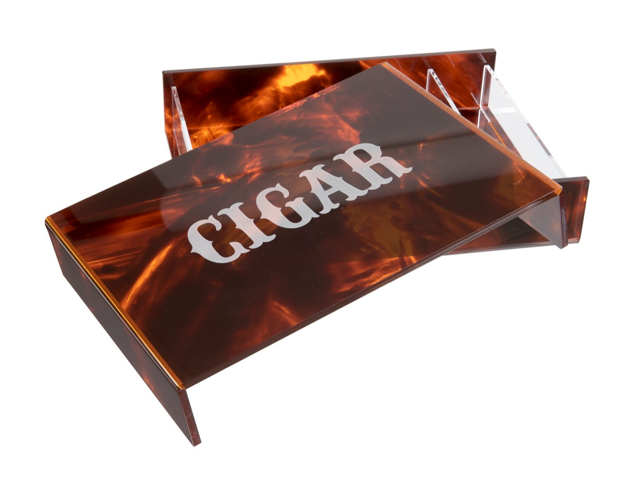 HUMIDOR PORTASIGARI TARTARUGATO