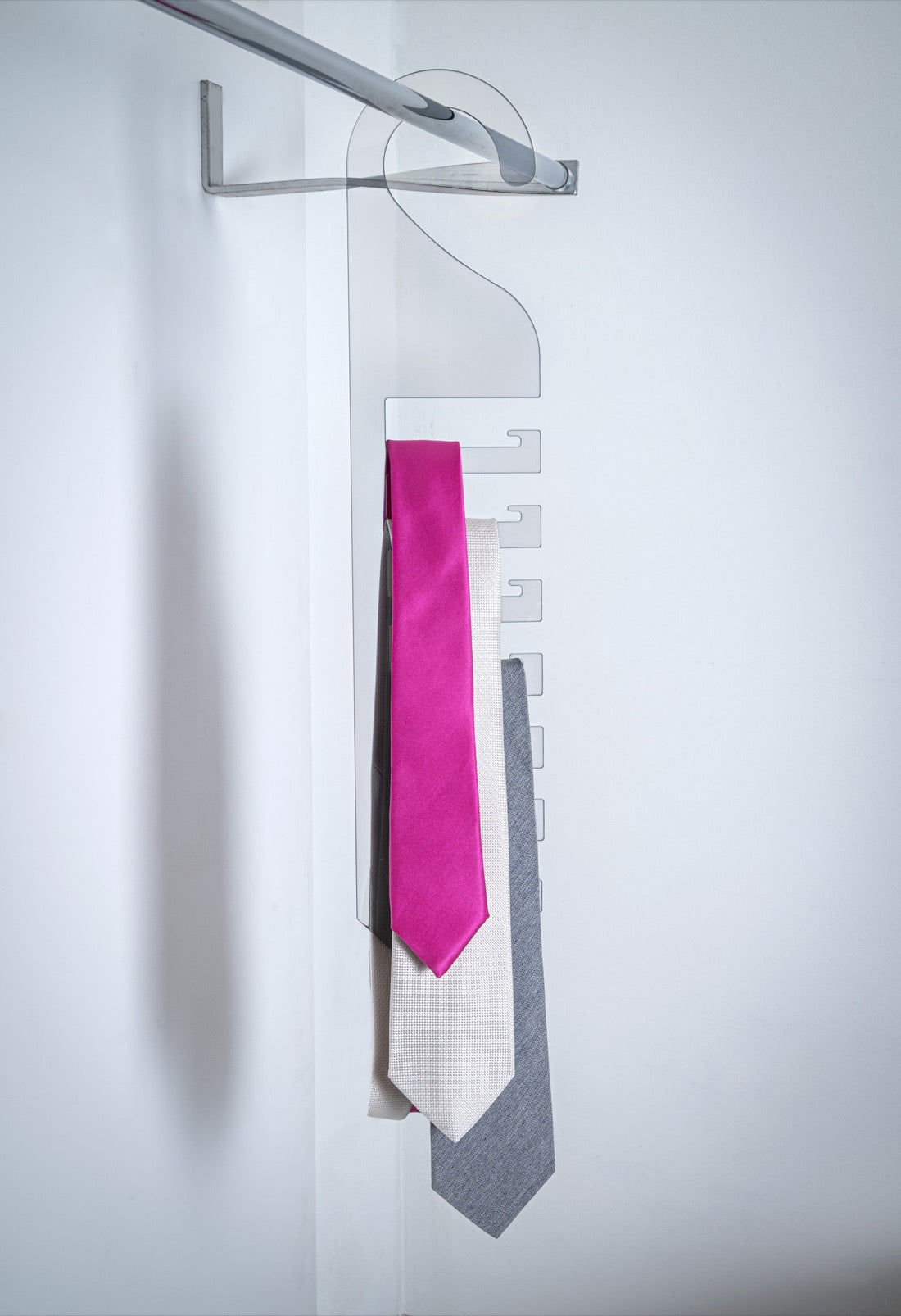 TIE PORTACRAVATTE VERTICALE TRASPARENTE