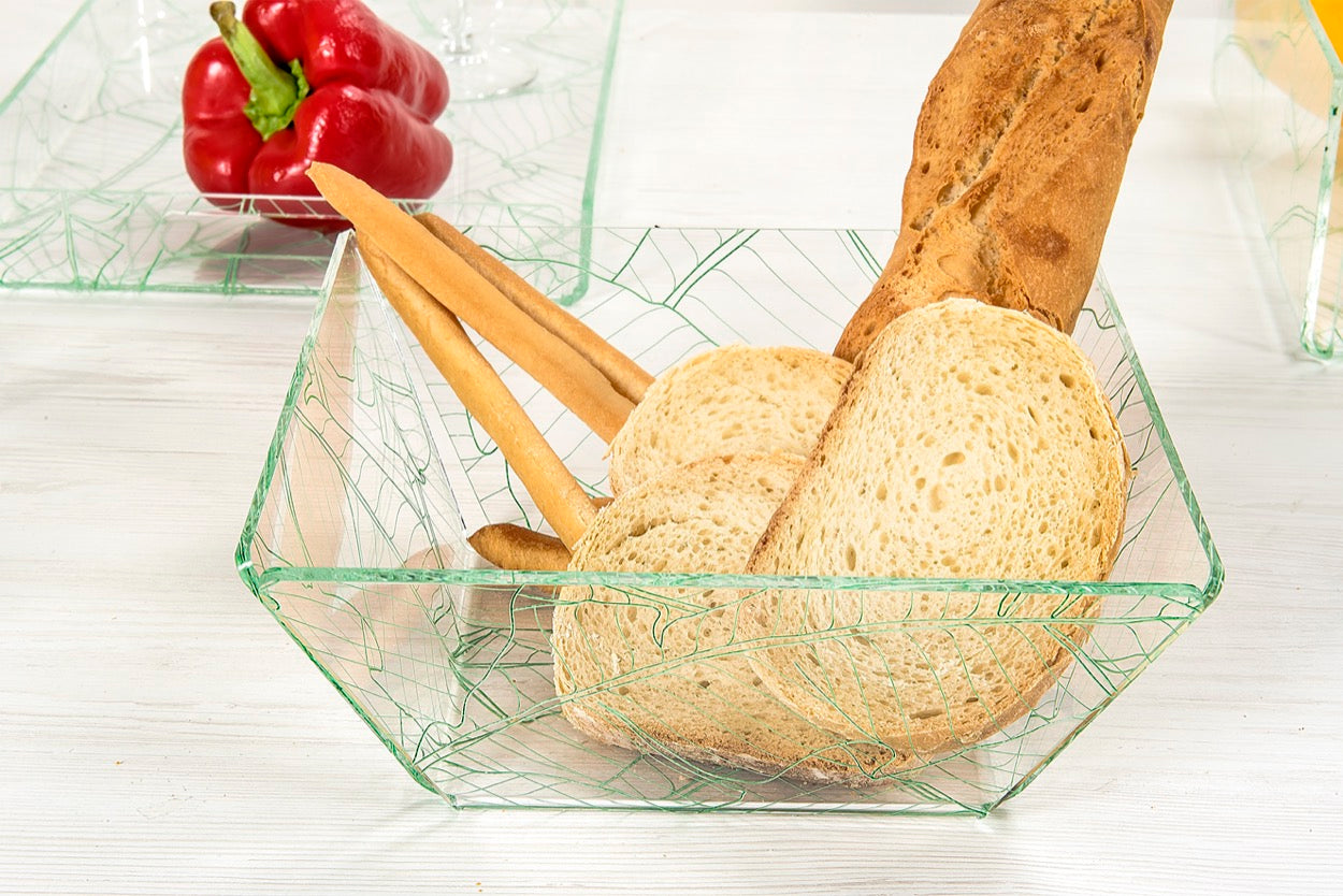 ETIQUETTE  CESTINO  PANE  NATURAL  VERDE