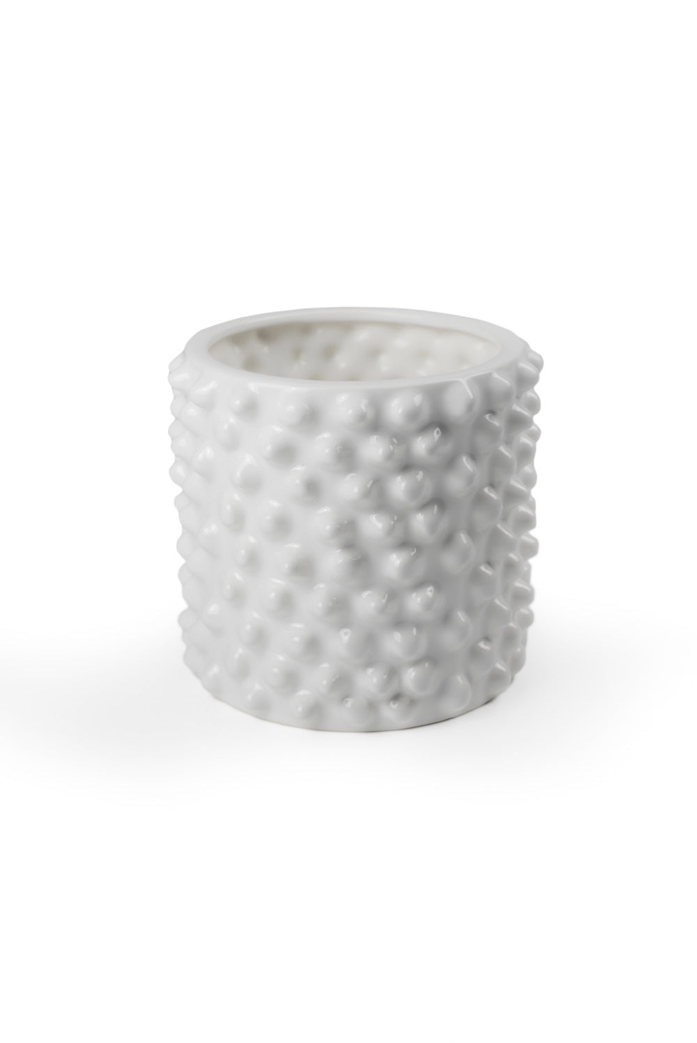 VASO DELHI WHITE SHINY SMALL