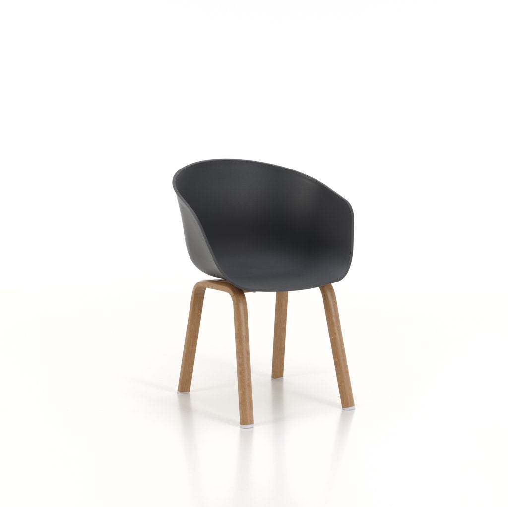 ARLES SET 4 SEDIE NERO