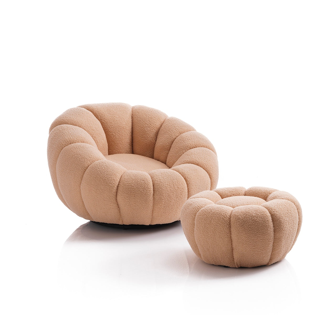 LIVORNO SET POLTRONA E POUF BEIGE