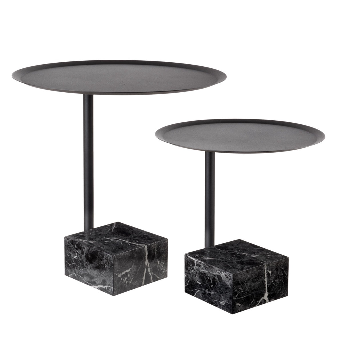 TAVOLINO CLEVELAND TONDO SET