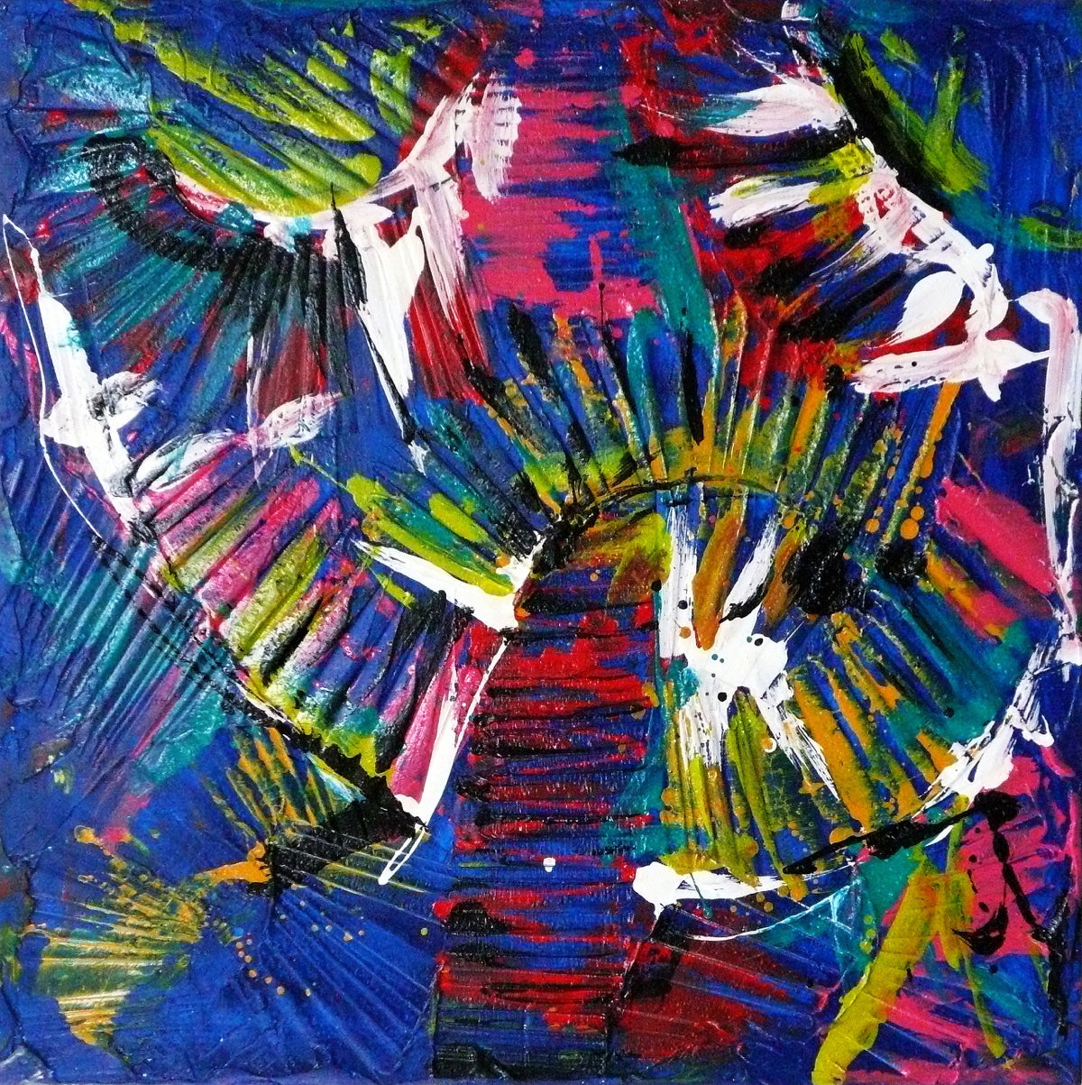 CANVAS ACQUARIO STAMPA SU TELA  50 X 50