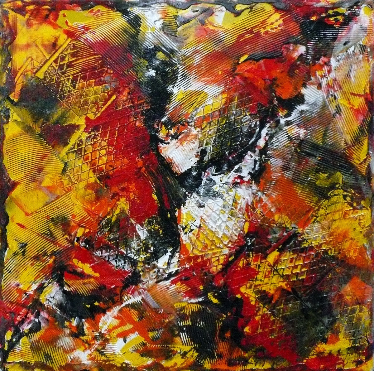 CANVAS ARABA FENICE STAMPA SU TELA 50 X 50